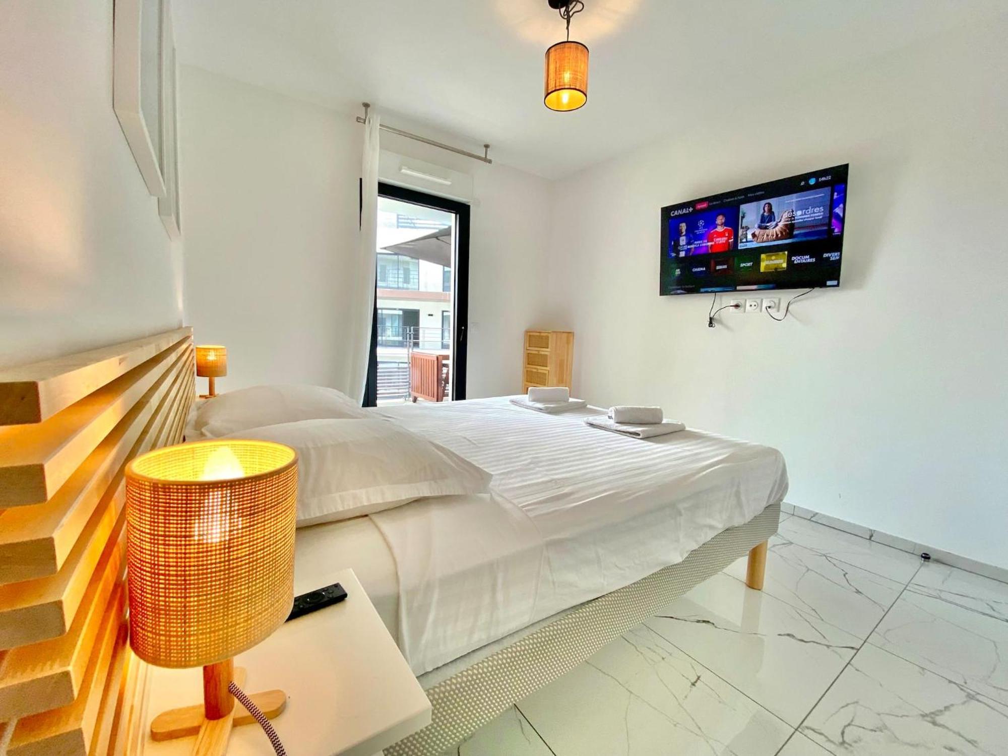 'Cap Riviera' Proche Gare Et Centre Apartment Menton Bagian luar foto