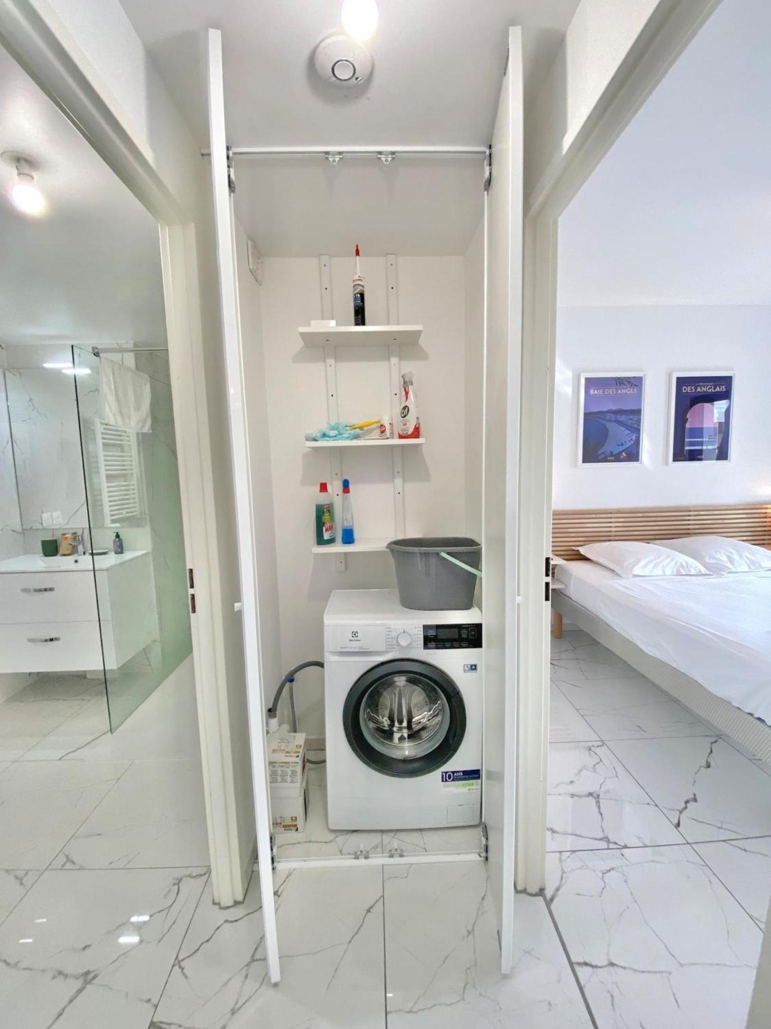 'Cap Riviera' Proche Gare Et Centre Apartment Menton Bagian luar foto