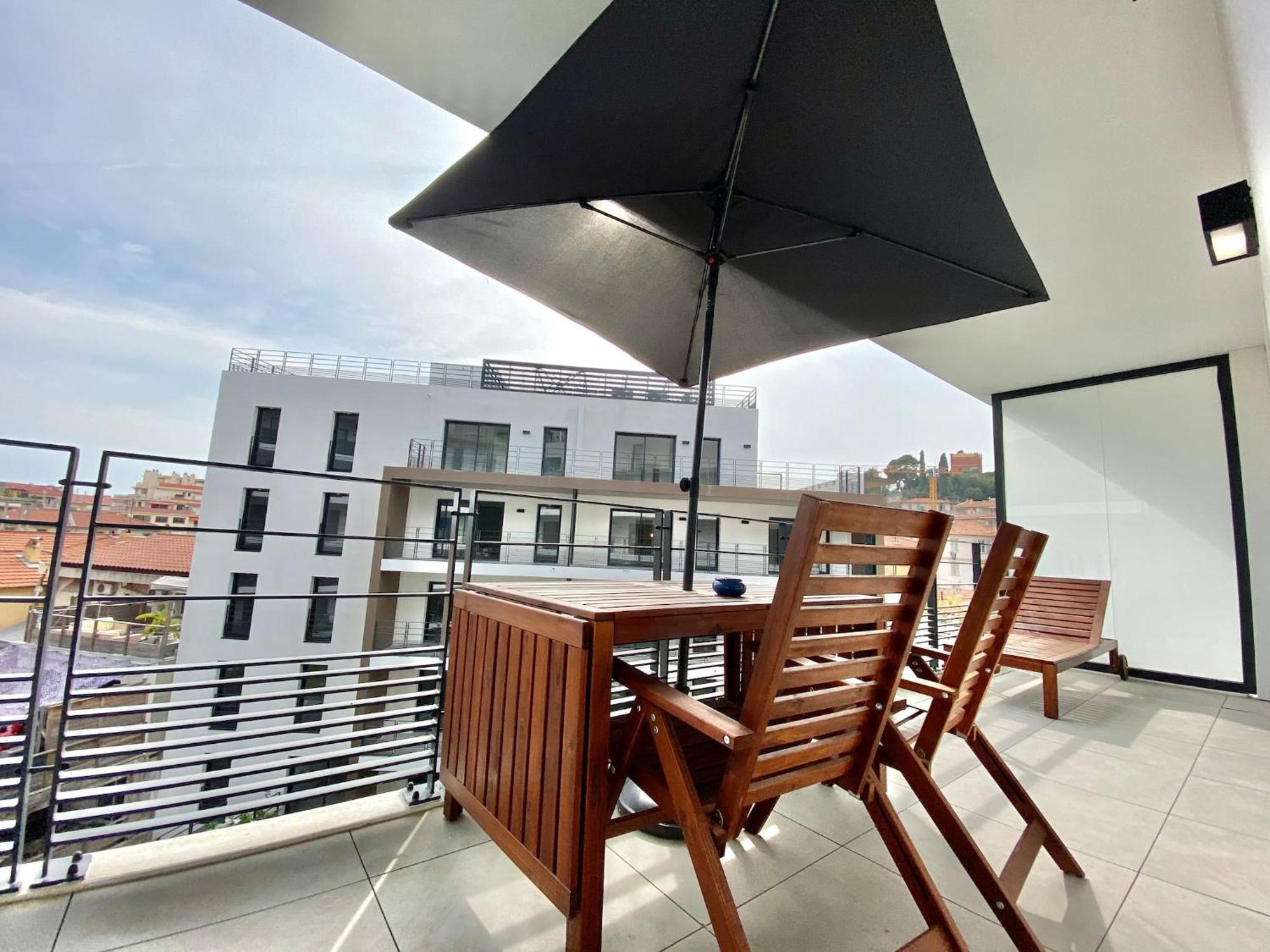 'Cap Riviera' Proche Gare Et Centre Apartment Menton Bagian luar foto
